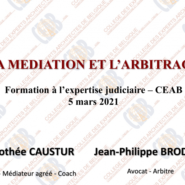 Devenir Expert judiciaire, c'est aussi être formé à la Médiation !